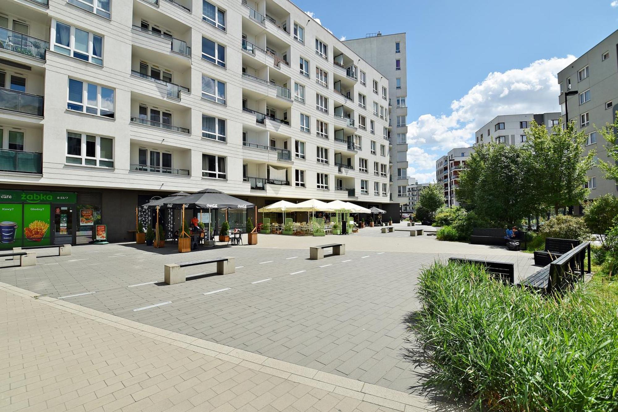 Ferienwohnung Airport67 Warschau Exterior foto